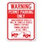 Signmission Permit Parking Only Unauthorized Vehicles Will Be Towed at Vehicle Owners Expense To, A-1824-23309 A-1824-23309 - alternate 1
